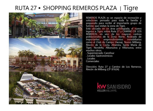 Lote | En Venta | Al Lago | Barrio Virazón | Lago Central | Nordelta | Tigre