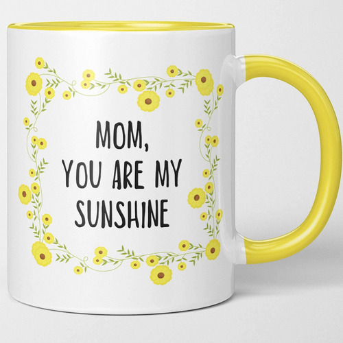 Mamá, Eres Mi Sol, Taza De Café Para El Día De La Madre, Taz