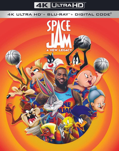 4k Ultra Hd + Blu-ray Space Jam 2 A New Legacy / Nueva Era