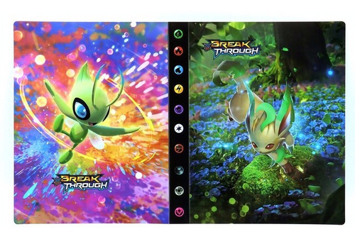 Album Protector Para Cartas Pokemon Diseño Leafeon