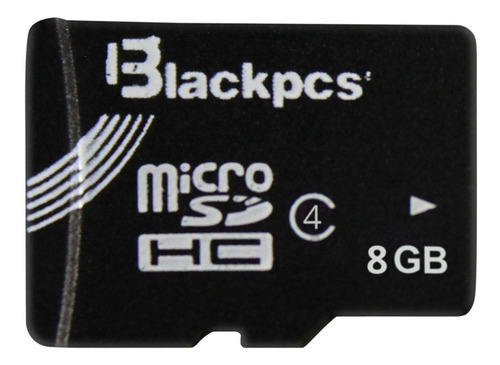 Blackpcs Memoria Micro Sd 8gb Blackpcs Cl4 Sin Adaptador