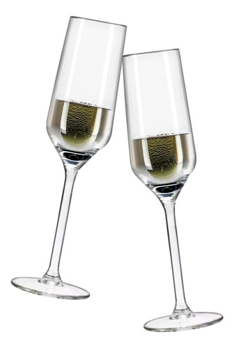 Royal Leerdam Juego 4 Copas Champagne Flauta Cristal 221 Ml