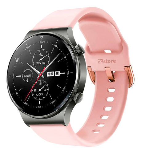 Correa Compatible Huawei Watch Gt2 Pro Rosado Hebilla 22m