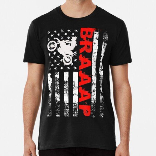 Remera Braaap - Braaap Vintage Ee. Uu. Bandera Estadounidens