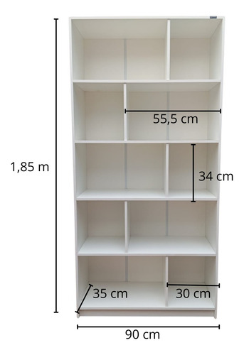 Estante Nichos 100%mdf Loja De Roupas Ou Acessórios