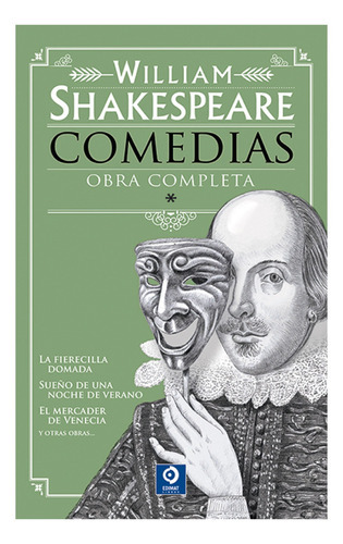 W. Shakespeare Comedias T I- O. Completa, De Shakespeare, William. Editorial Edimat Libros, Tapa Dura, Edición 1 En Español, 2019