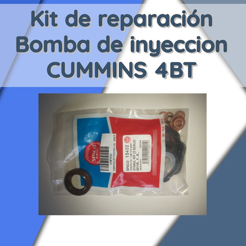 Kit De Reparación Bomba De Inyeccion Cummins 4bt 