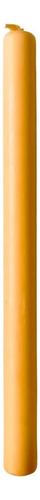 Velas Litúrgicas De Cera No1 (23mm Diam X 30cm Largo ) X 8 Naranja Claro