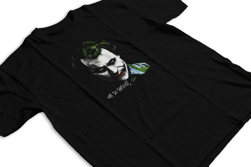 Remera Joker Why So Serious Heath Ledger