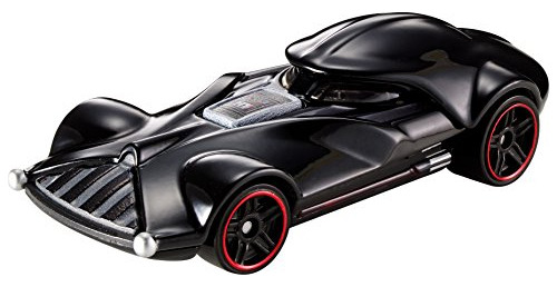 Vehículo Hot Wheels Star Wars Darth Vader A Escala 1:64