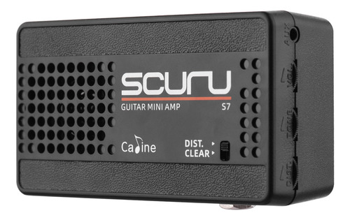 Caline S7 Portátil Guitarra Mini Amplificador Altavoz 3w Con