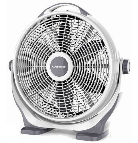 Ventilador Turbo Winco De Piso 20 Pulgadas 90w 3 Vel W24ia
