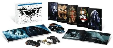 Blu Ray Box Batman The Dark Knight Trilogy Collector's Ed