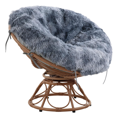 Funda Lanuda Cojín Papasan, Funda De Felpa Esponjosa C...