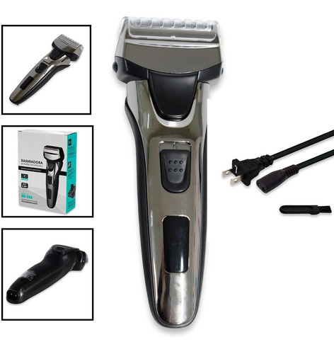 Rasuradora Eléctrica Para Barba Batería Recargable