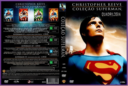 Dvd Box Coleção Filmes Superman - Batman - Raro - (8dvds)
