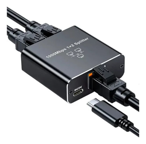Divisor Modem Camera Rj45 High Speed Splitter Ethernet 1x2