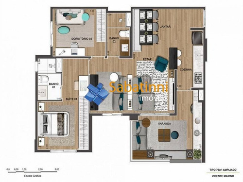 Imagem 19 de 24 de Apartamento A Venda Em Sp Bara Funda - Ap06252 - 70220748