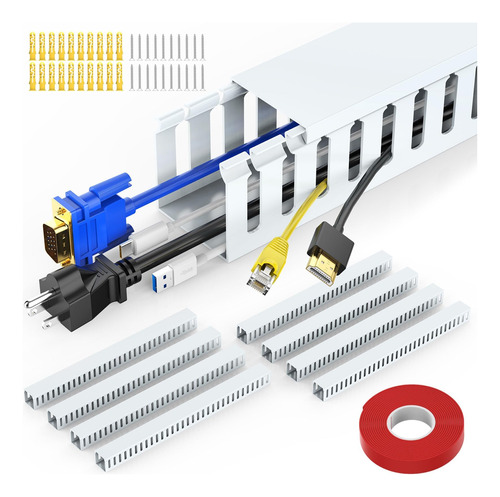 Kit De Conductos De Cables, Canaleta De Administración De Co