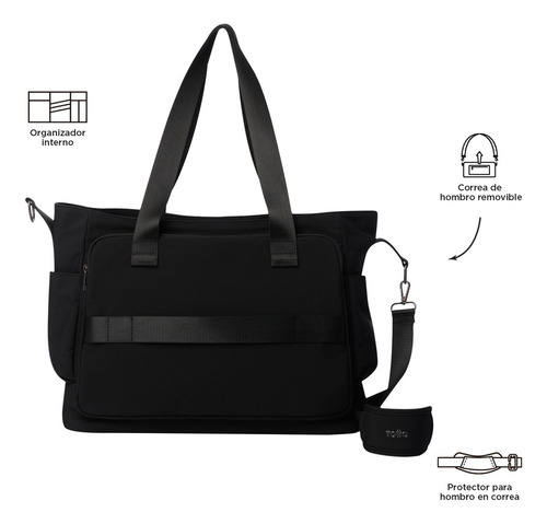 Totto Bolsa De Dama | Mujer Crossbody Duffle Sahara - A Negro (black) Lisa Níquel Negro