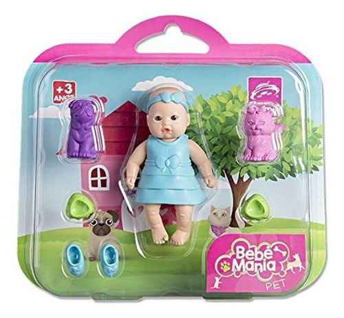 Bebe Mania Mascotas En Blister Mini Bebe Bebote Perrito 