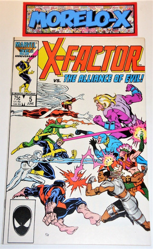 X- Factor #5- Key Issue- Cameo De Apocalypse ¡¡ Ingles 1986