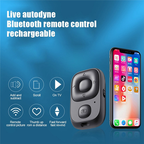Control Remoto Bluetooth Inalámbrico Recargable Con Temporiz