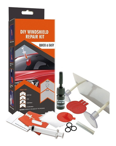 Kit Reparacion Parabrisas Coche Pequeños Golpes Fisuras V14