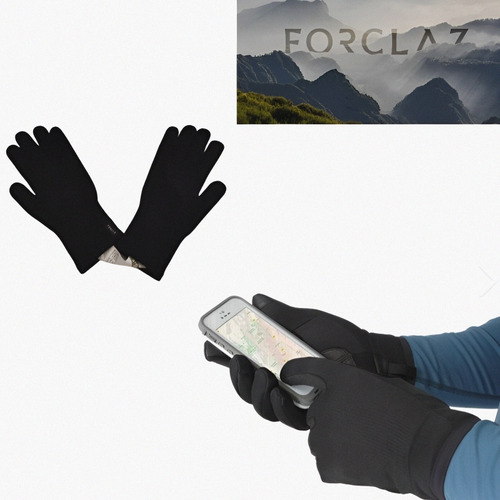 Guantes Térmicos Táctiles Sin Costura Forclaz