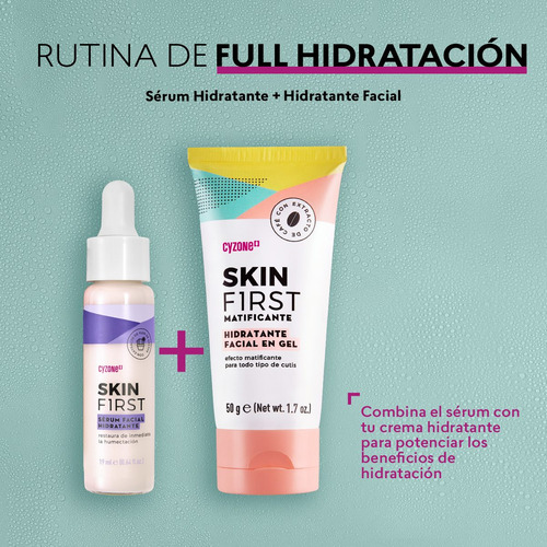 Imagen 4 de 4 de Set Rutina De Hidratación Skin First