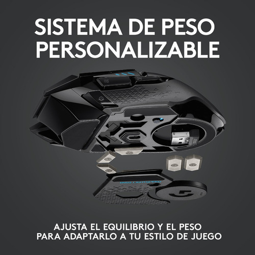 Mouse Gamer Logitech G502 Inalambrico Lightspeed - Revogames