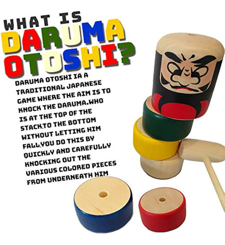 Daruma Otoshi - Juguete Tradicional Japonés (7