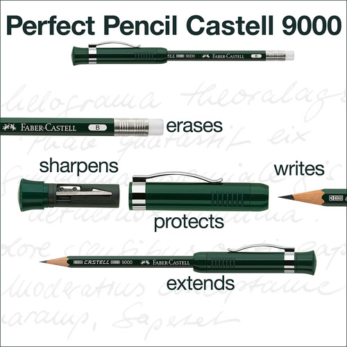 Faber-castell Perfect Pencil 9000 3 Unidad Recambio Para # 2