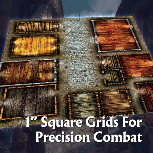 Mapas De Rol Modulares Arcknight The Cobblestone City 16 Map