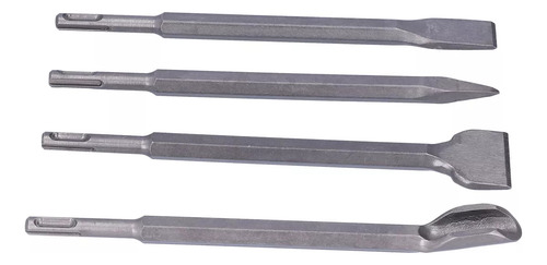 Cinzel Perfurador, 4 Unidades, 40 Cm, 250 Mm, Para