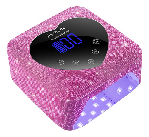 Lampara Secador De Uñas Profesional Led Esmalte Accesorios