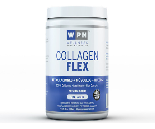 Colágeno Flex Wpn Sin Sabor X 300gr