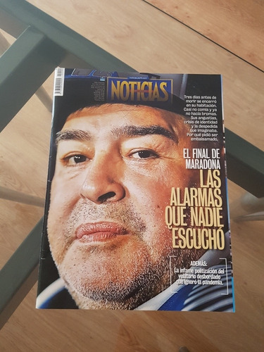 Revista Noticias Muerte De Diego Maradona