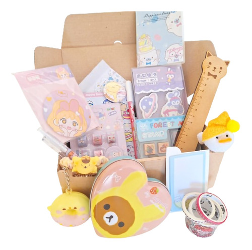 Kawaii Mystery Box Caja Kawaii Sorpresa 20 Productos Cute