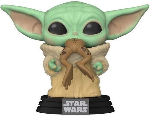 Pop! Funko Baby Yoda Com Sapo | Star Wars Mandalorian - #379