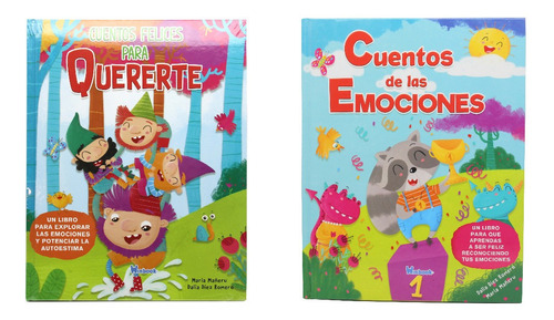 Coleccion 2 Libros Cuentos De Las Emociones Cuentos Felices