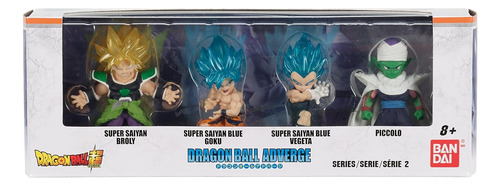 Dragon Ball Adverge 4 Mini Figuras Broly Gokussblue (Usado)