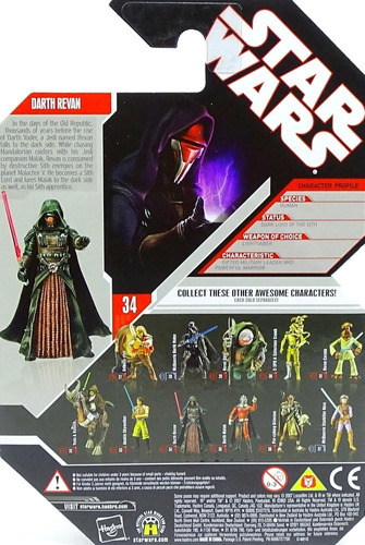 Figura Básica De Guerra Nas Estrelas Darth Revan