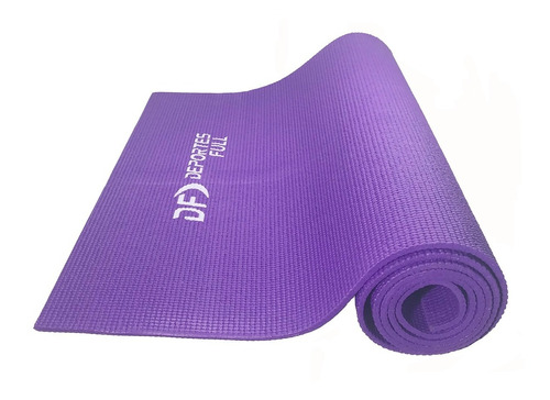 Colchoneta Yoga Mat 6 Mm Pilates Fitness 1,70 X 0,60 Mts Df