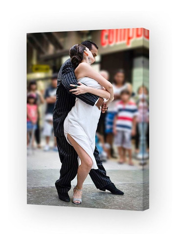 Cuadro 60x90cm Pareja Bailando Tango Argentina Cultura2