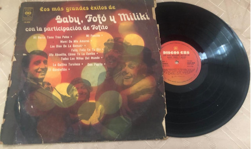 Los Más Grandes Éxitos De Gaby Fofó Y Miliki - Disco - 1975 