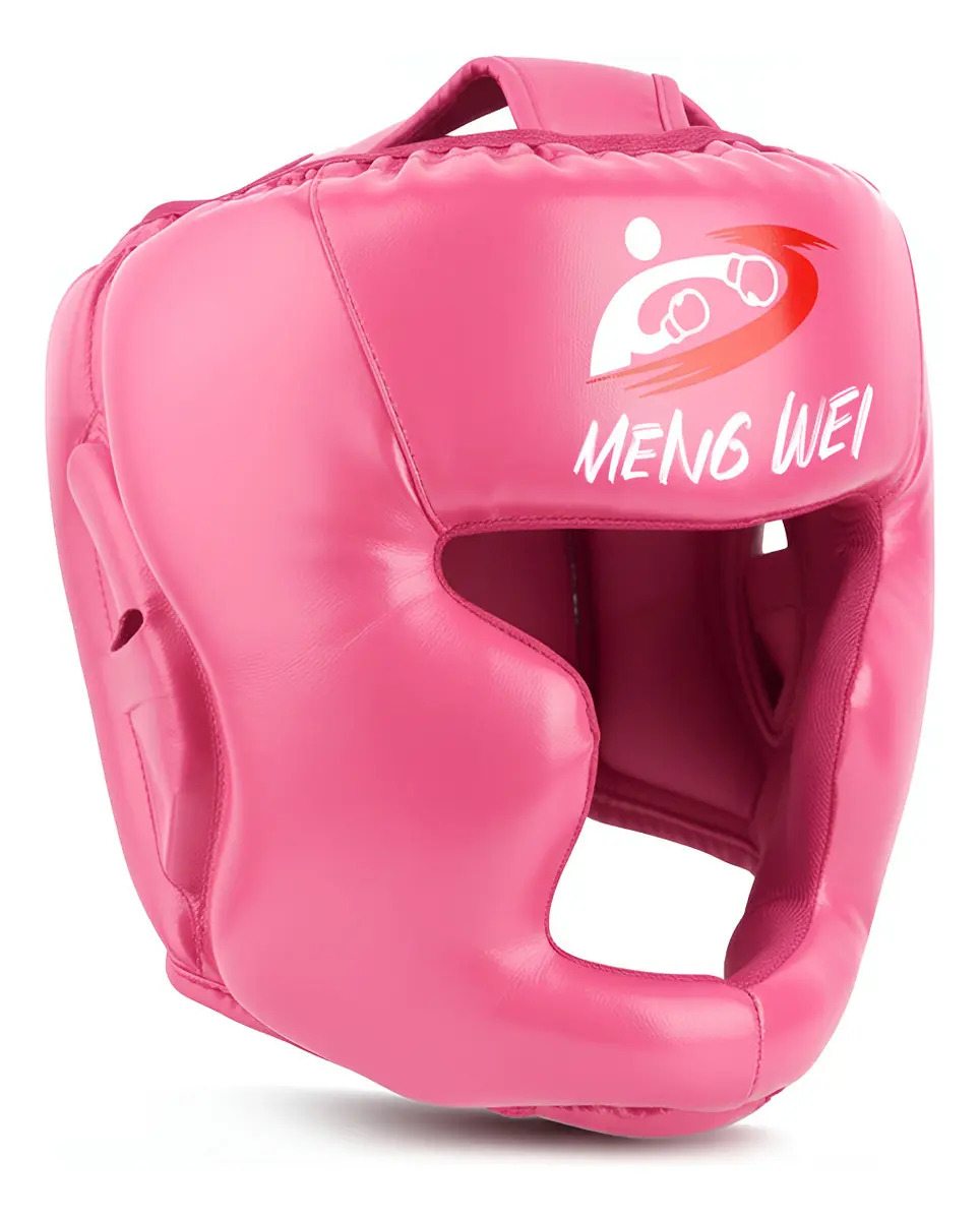 Caretas De Boxeo Ajustable Se Aplica A Artes Marciales, Mma Color Rosa Talla One Size