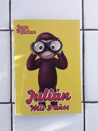 Jorge El Curioso Bolsitas Y Libritos X35 Unidades