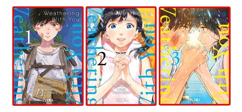 Combo Weathering With You 01, 02 Y 03 - Manga - Ivrea
