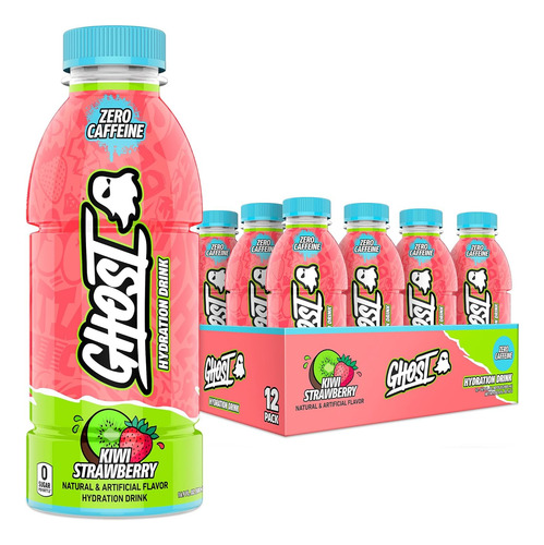 Bebida De Hidratación Ghost, Kiwi Fresa - Bebidas Deportivas